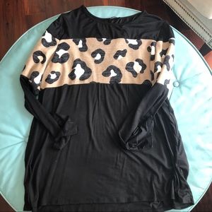 Leopard Long Sleeve Top
